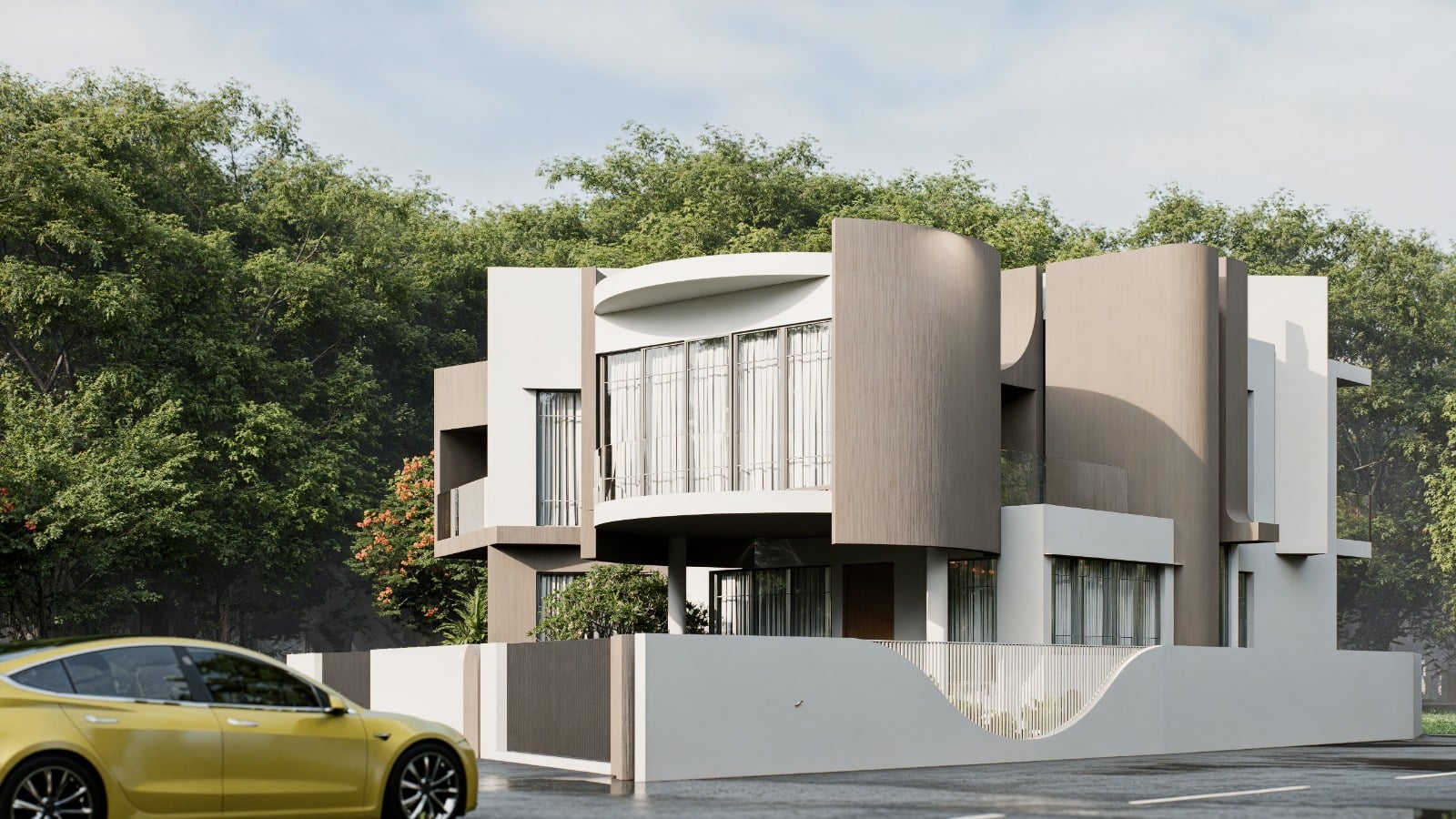 House at Intersection - Block 2