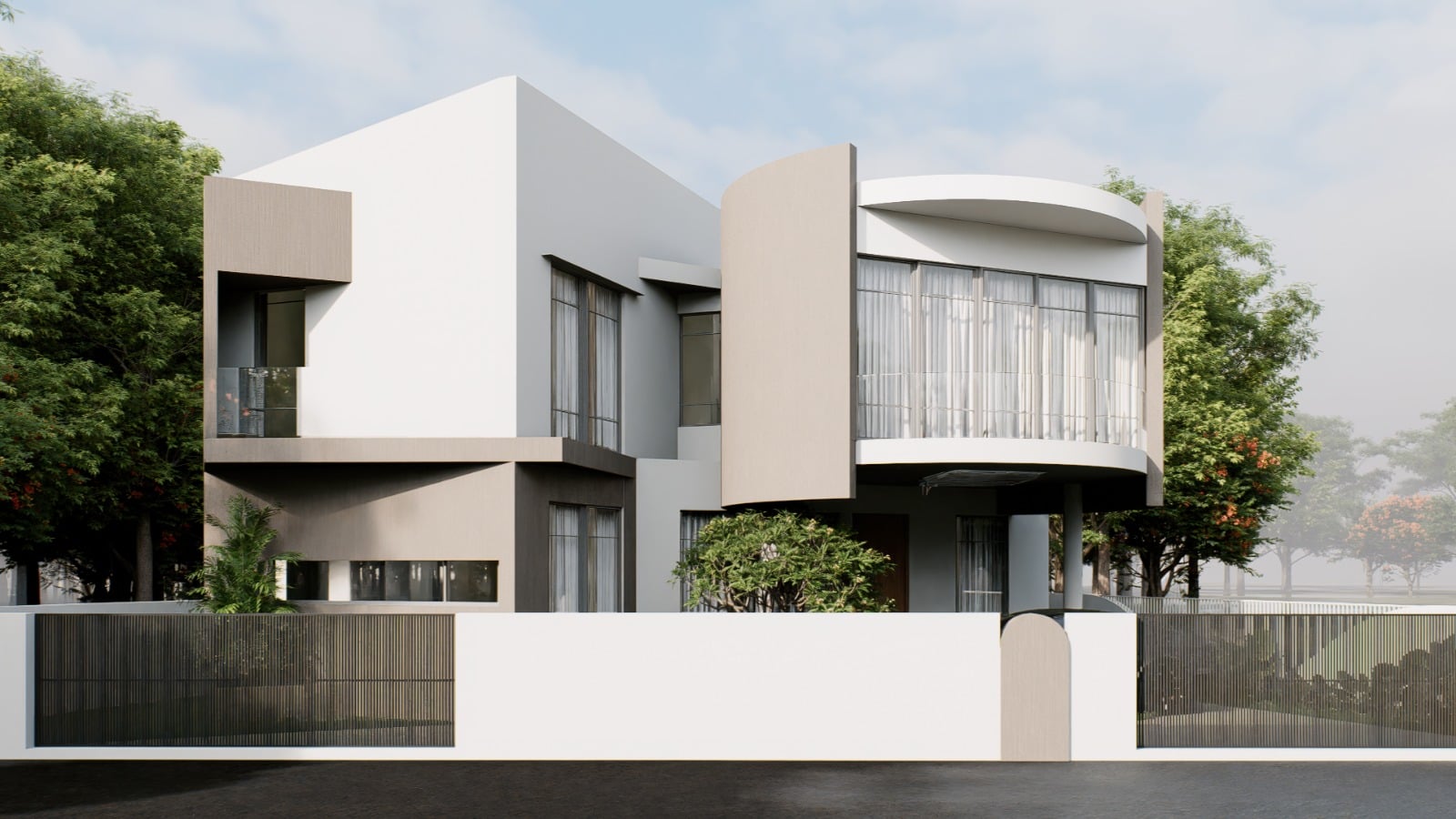 House at Intersection - Block 5