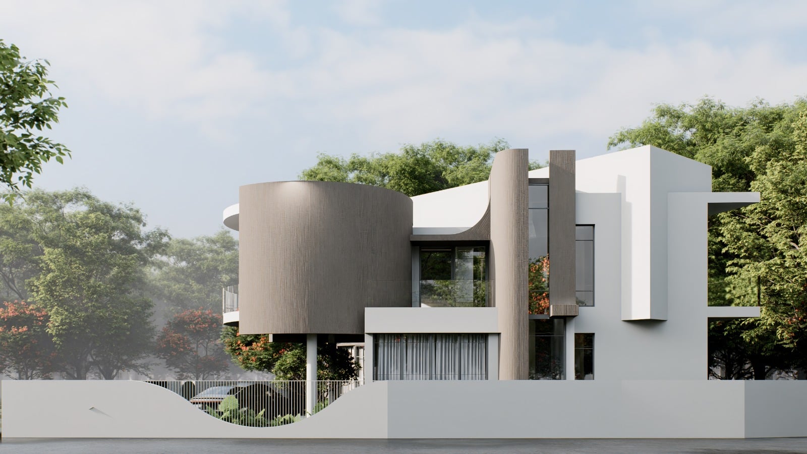 House at Intersection - Block 7