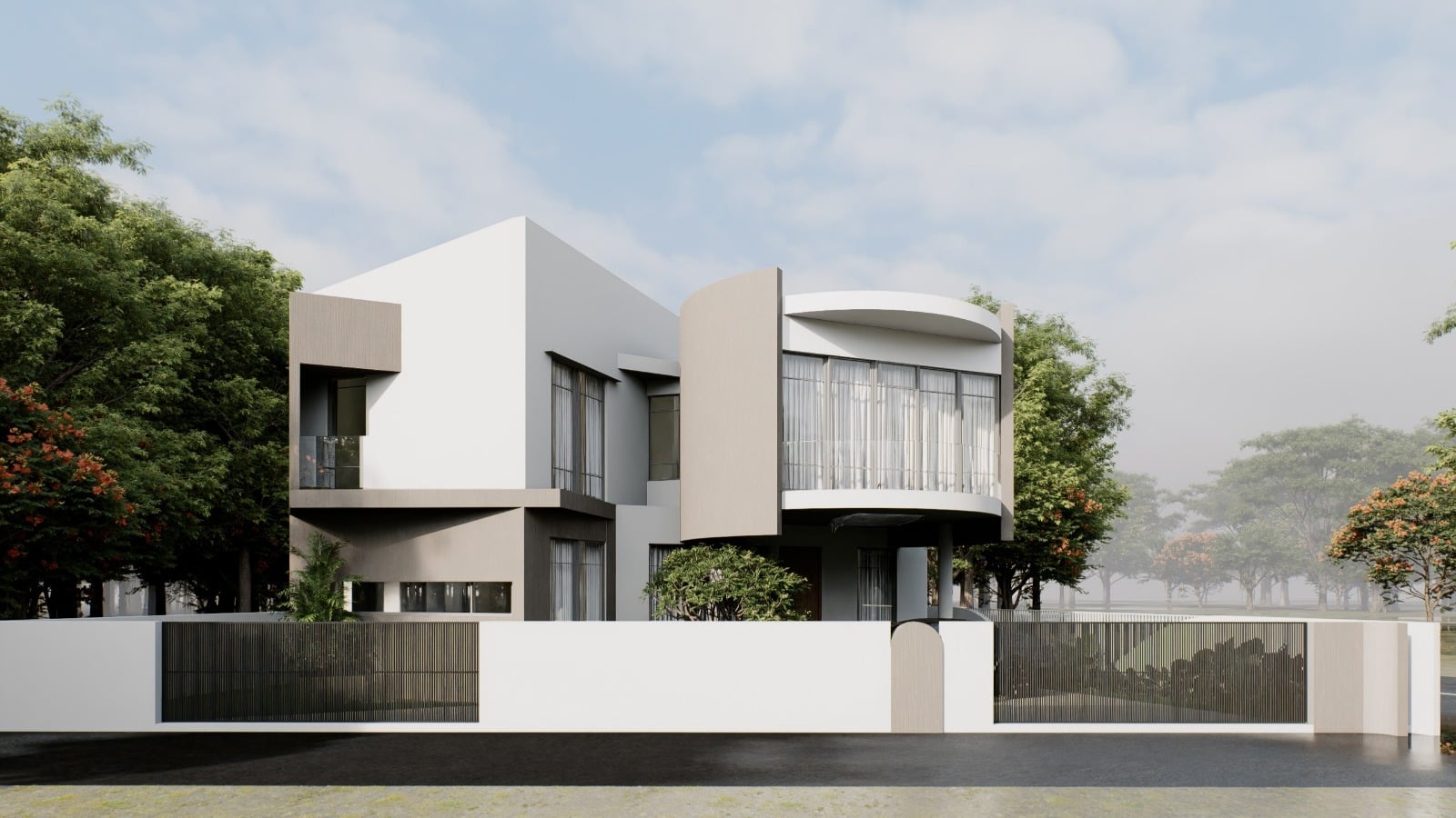 House at Intersection - Block 9