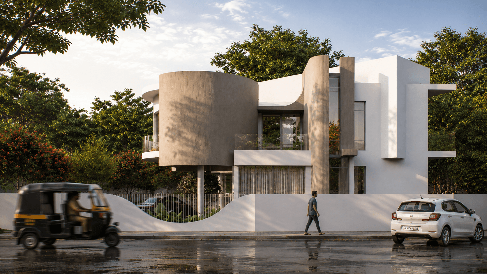 House at Intersection - Block 2