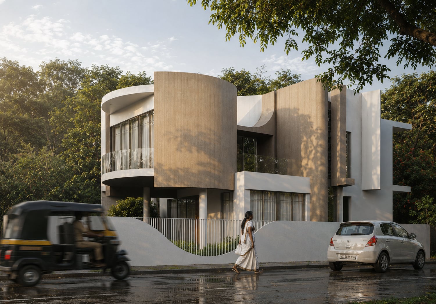 House at Intersection - Block 5